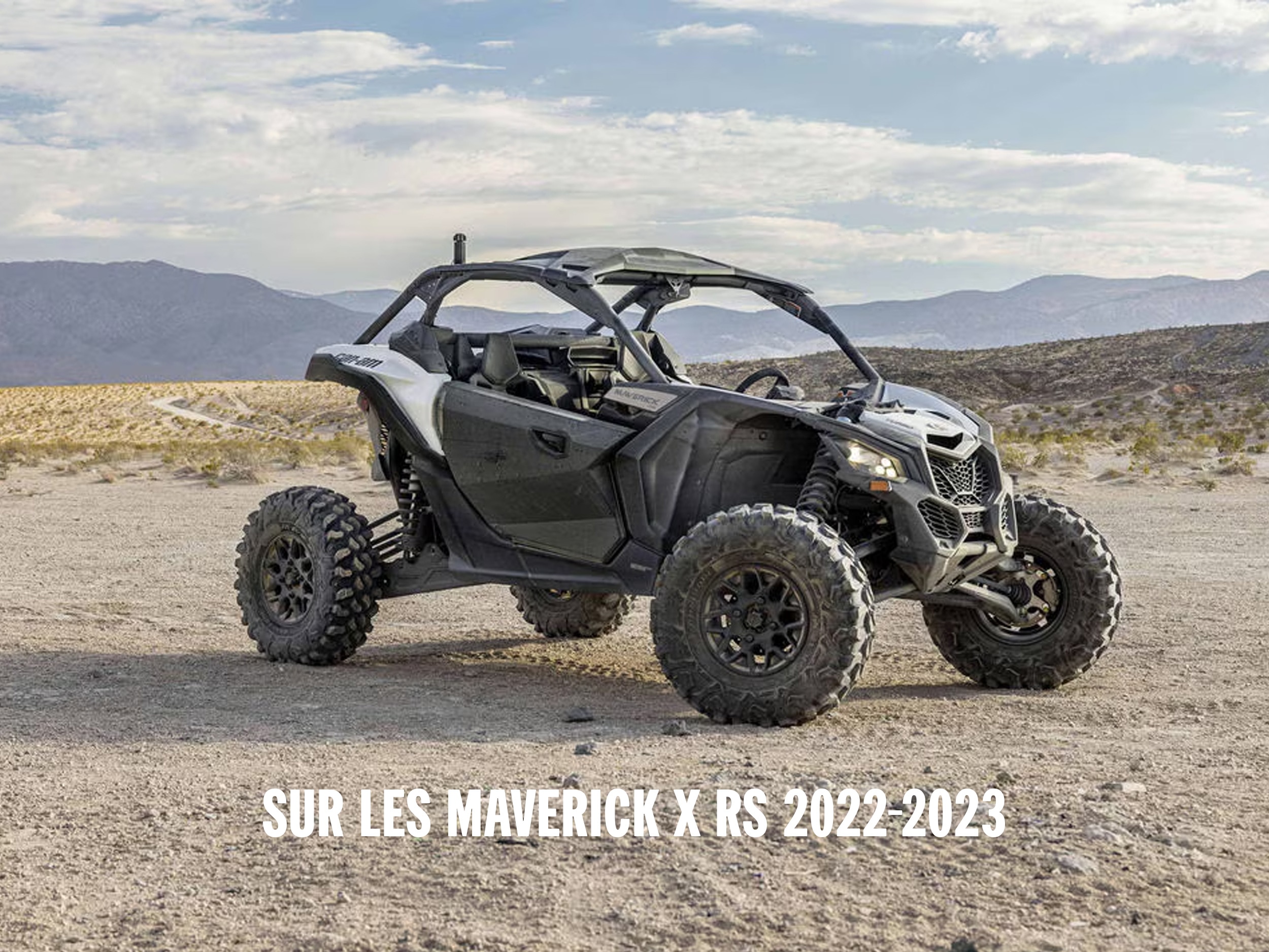 sur les Can‑Am Maverick X rs 2022-2023