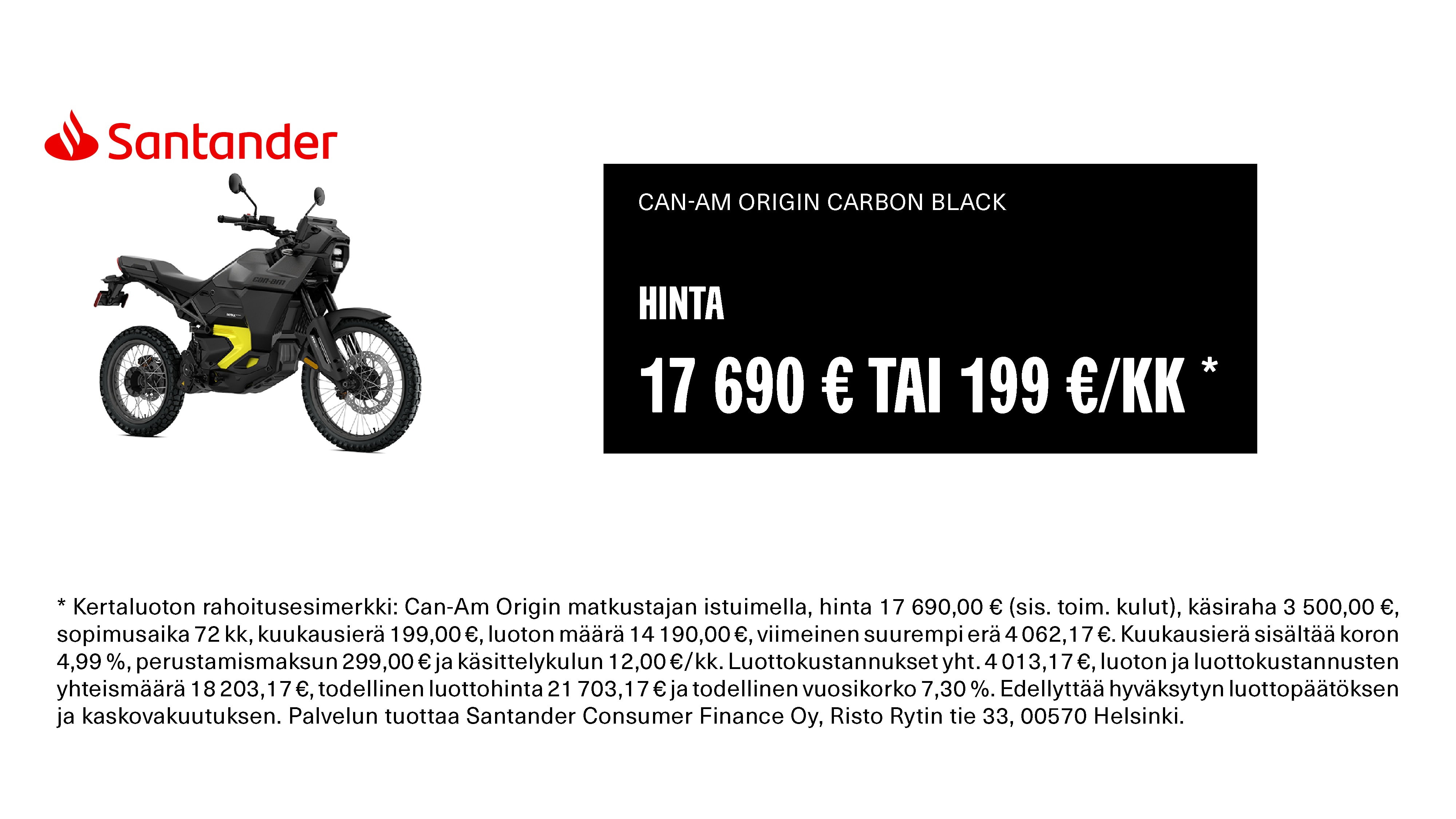 Can-Am Origin Carbon Black