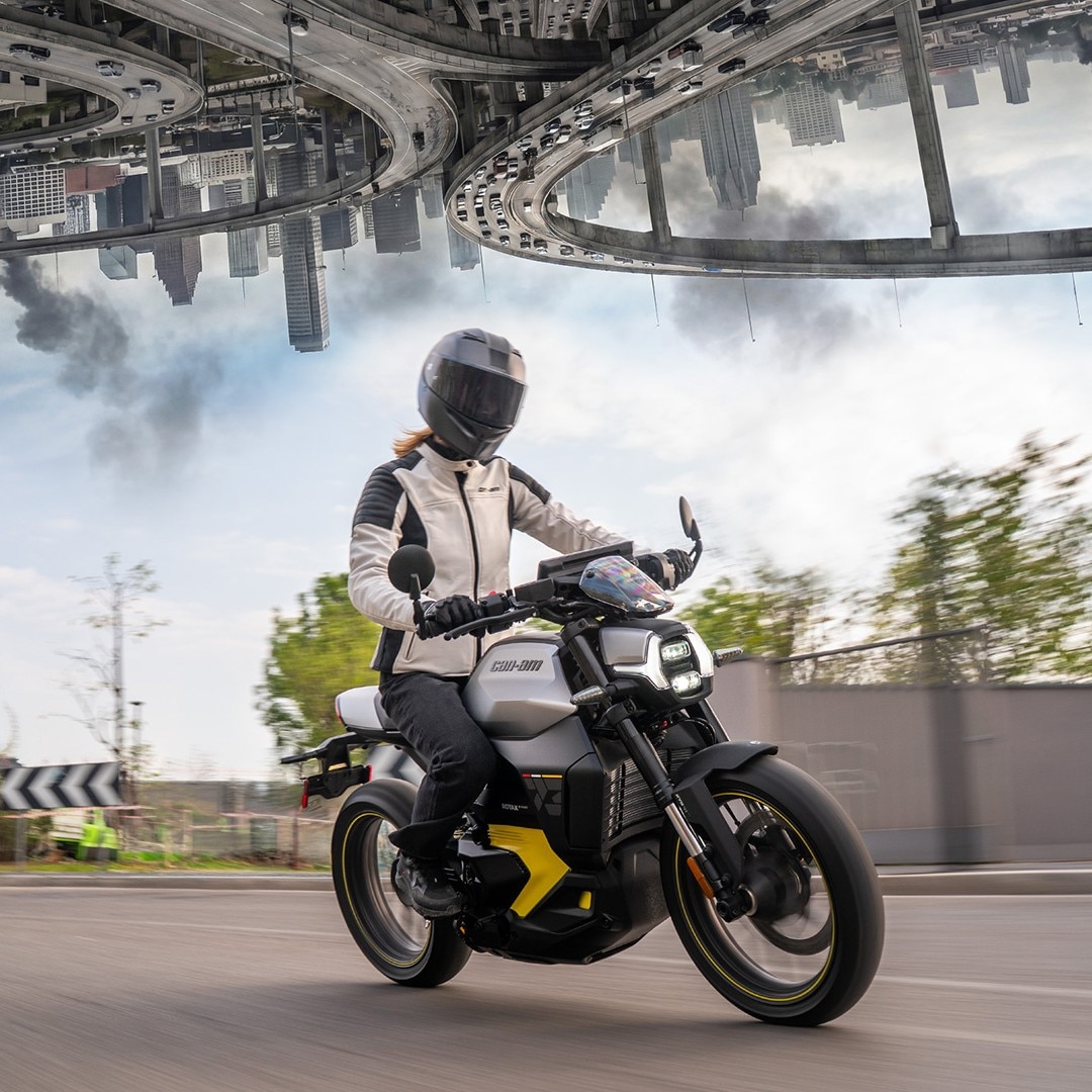 Elektromotorrädern Can-Am