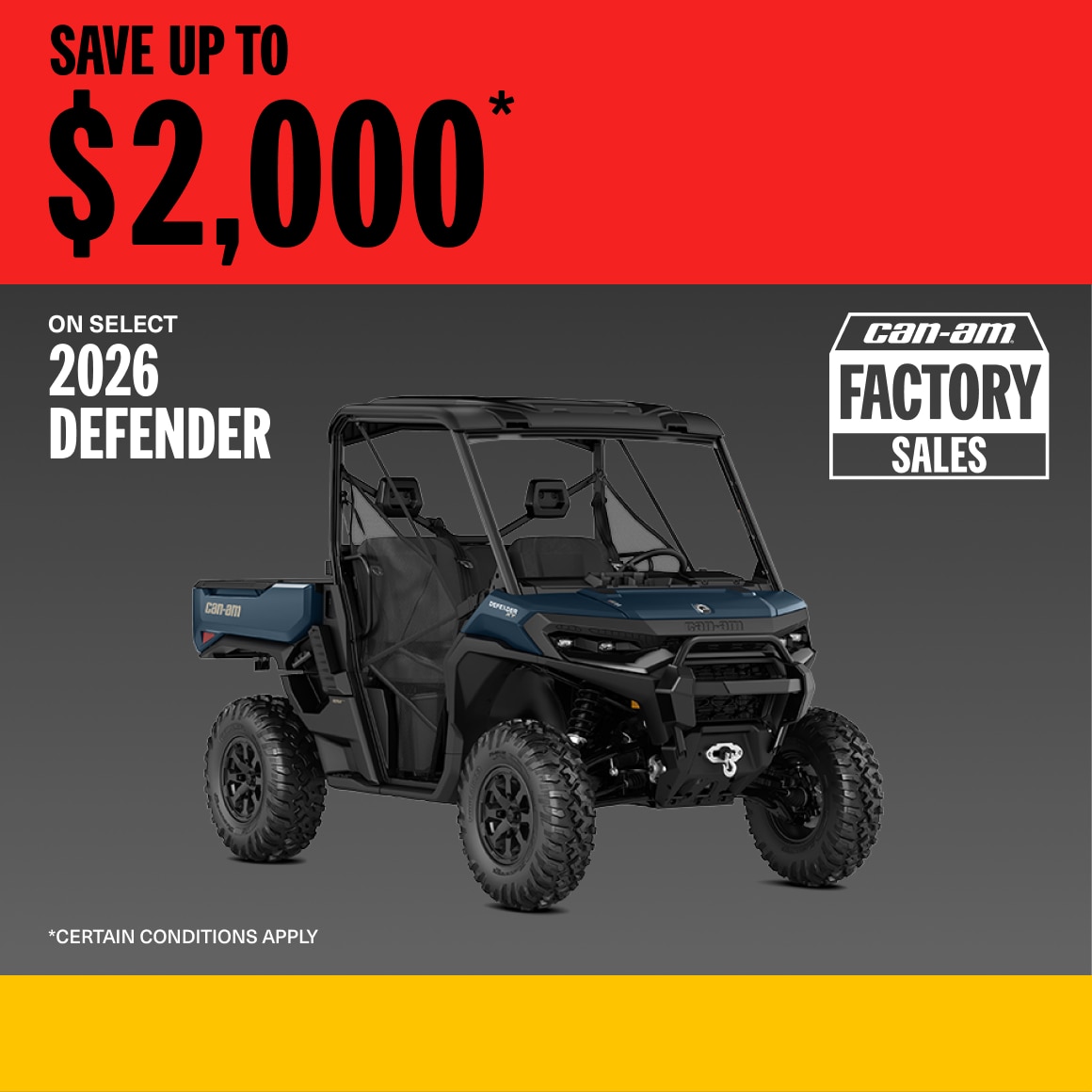 Can-Am Factory Sales