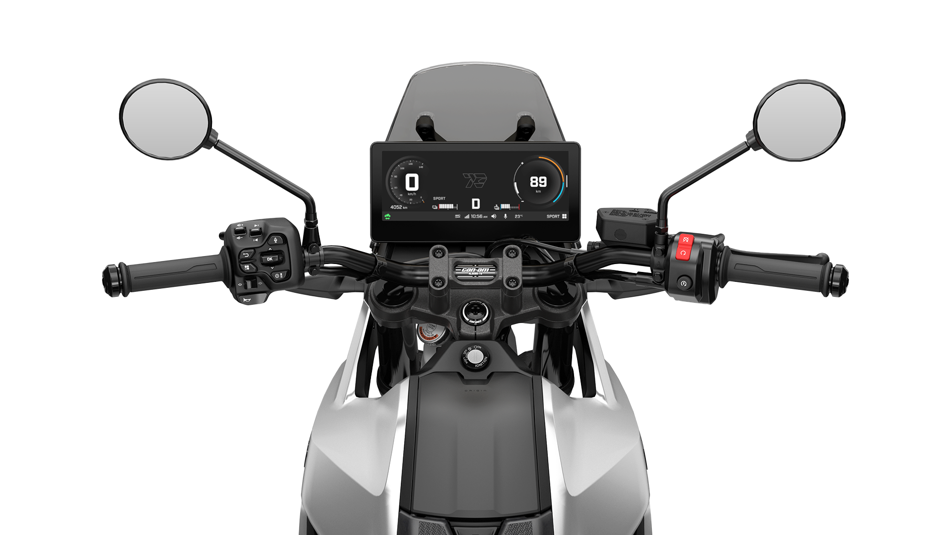 Can-Am Origin touchscreen display