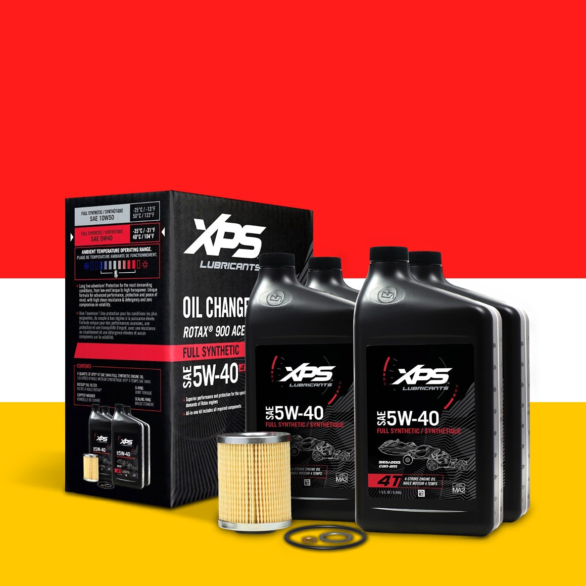 Huiles XPS et Lubrifiants can-am