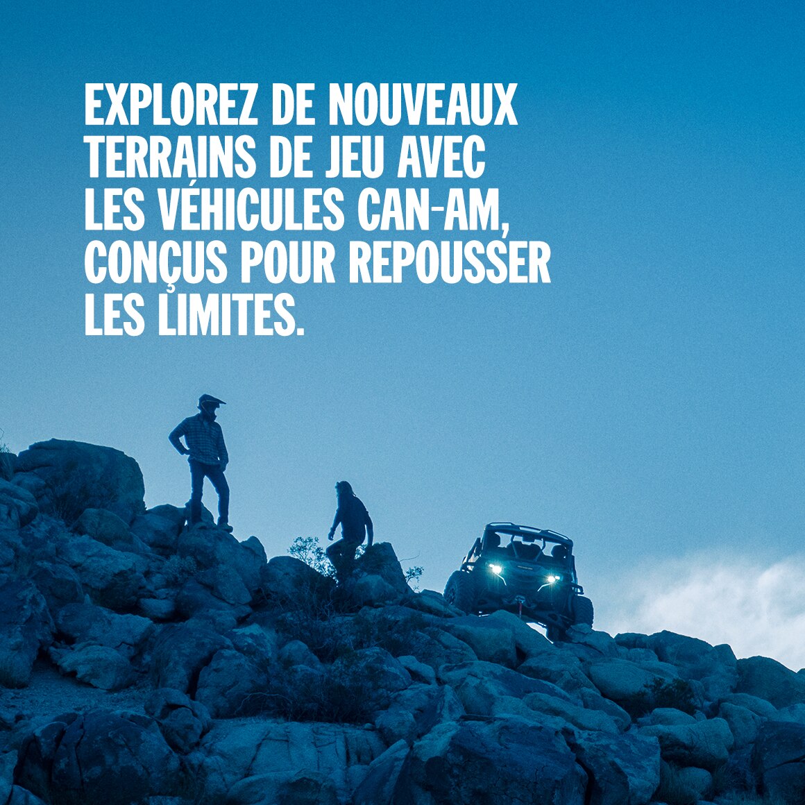 Explorer de nouveaux terrains de jeu avec les véhicules Can-Am, conçus pour repousser les limites