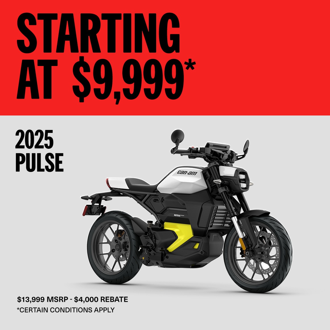 2025 Pulse models starting at $9,999