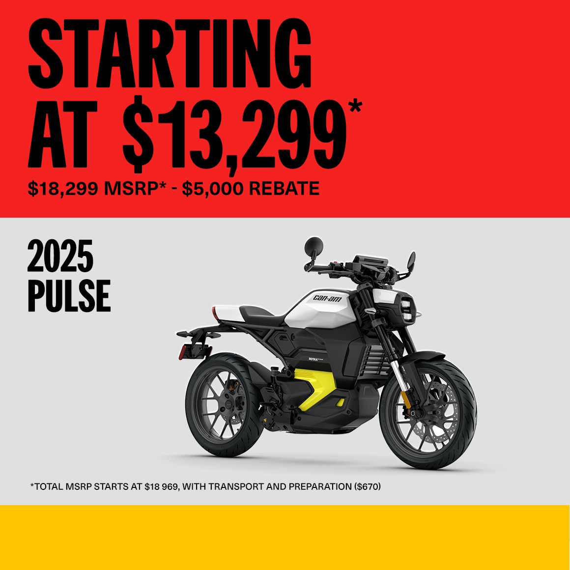 2025 Pulse models starting at $13,299