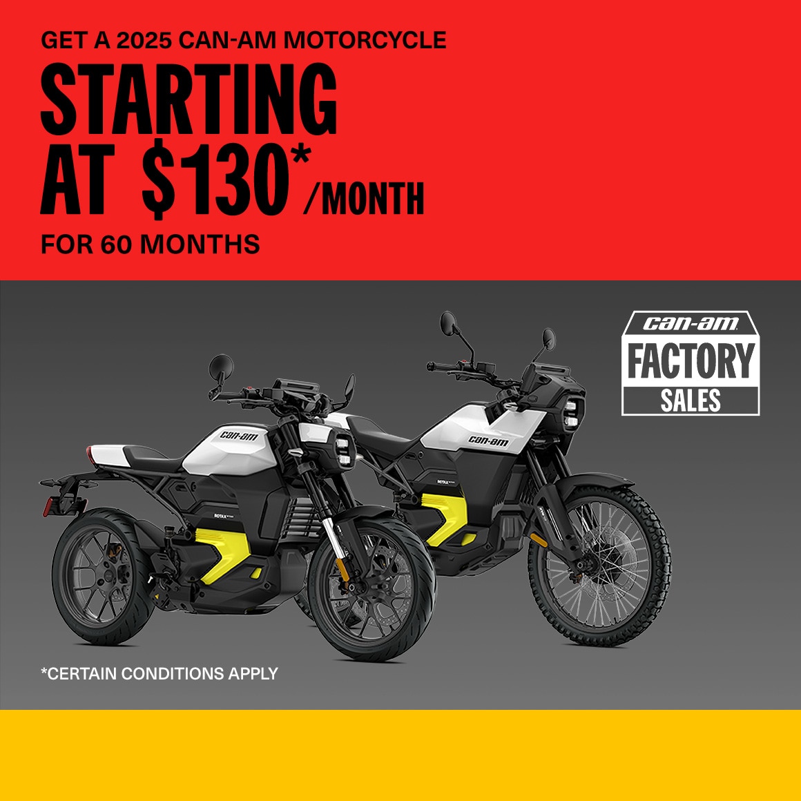 2025 Factory Sales