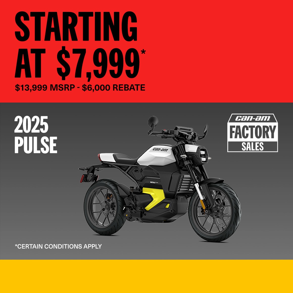 2025 Pulse Factory Sales