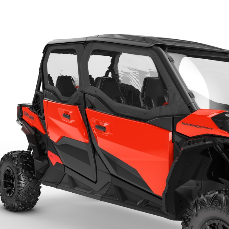 Upper Soft Door Panels For Maverick Sport Max Doors Can Am