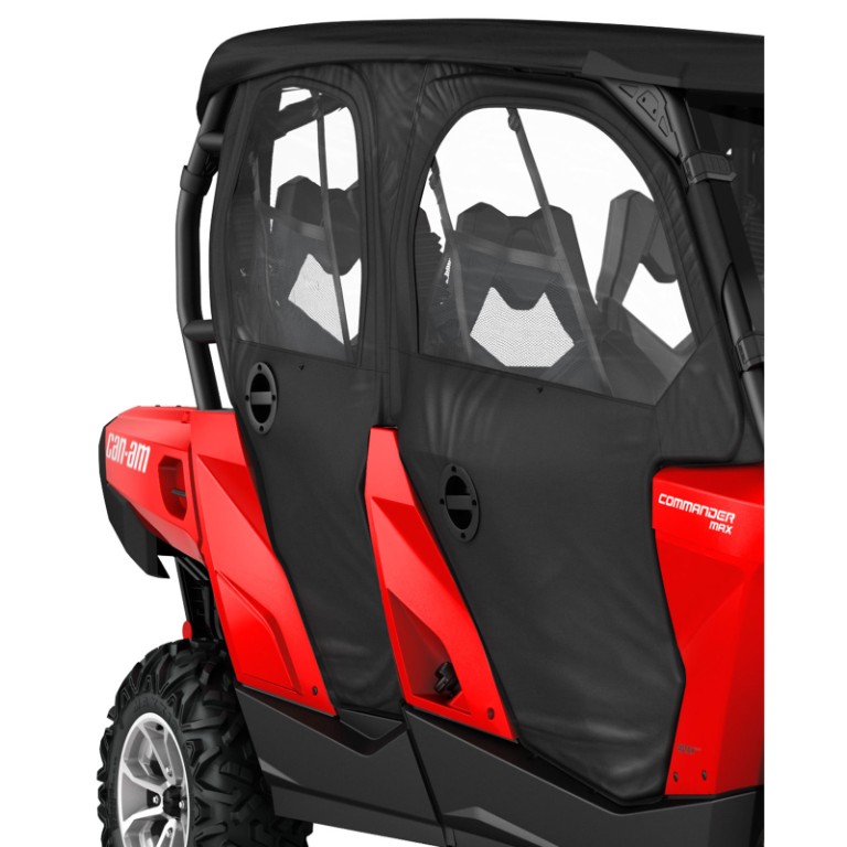 Soft Doors Rear Panel For Commander Max 2014 Up Cabs