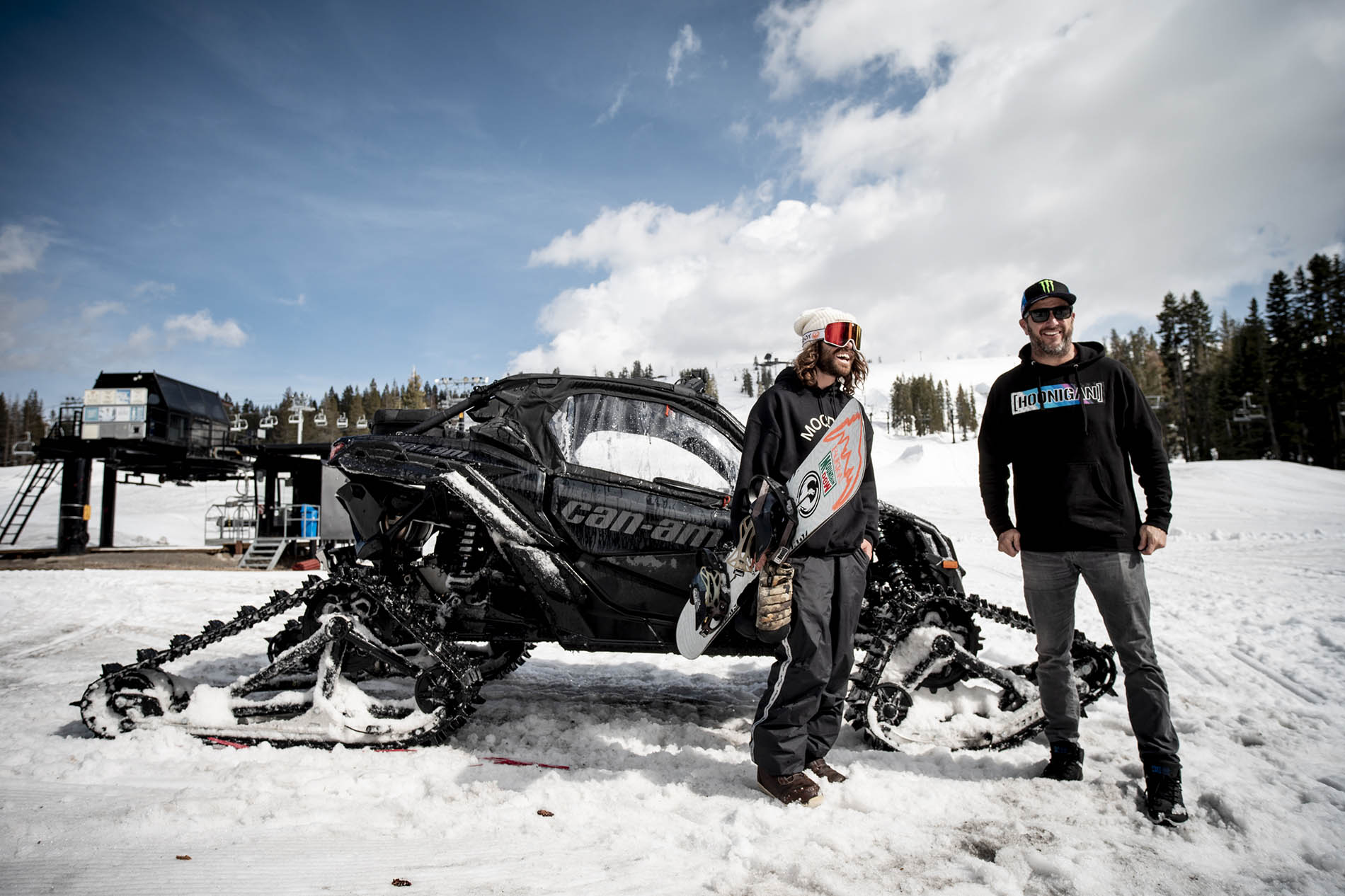 Ken Block Shreds A Mountain in his Can-Am on Tracks With Danny Davis!