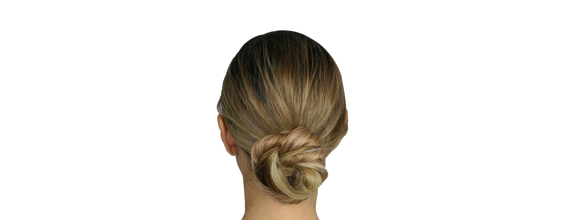 Woman with a Low Bun hair