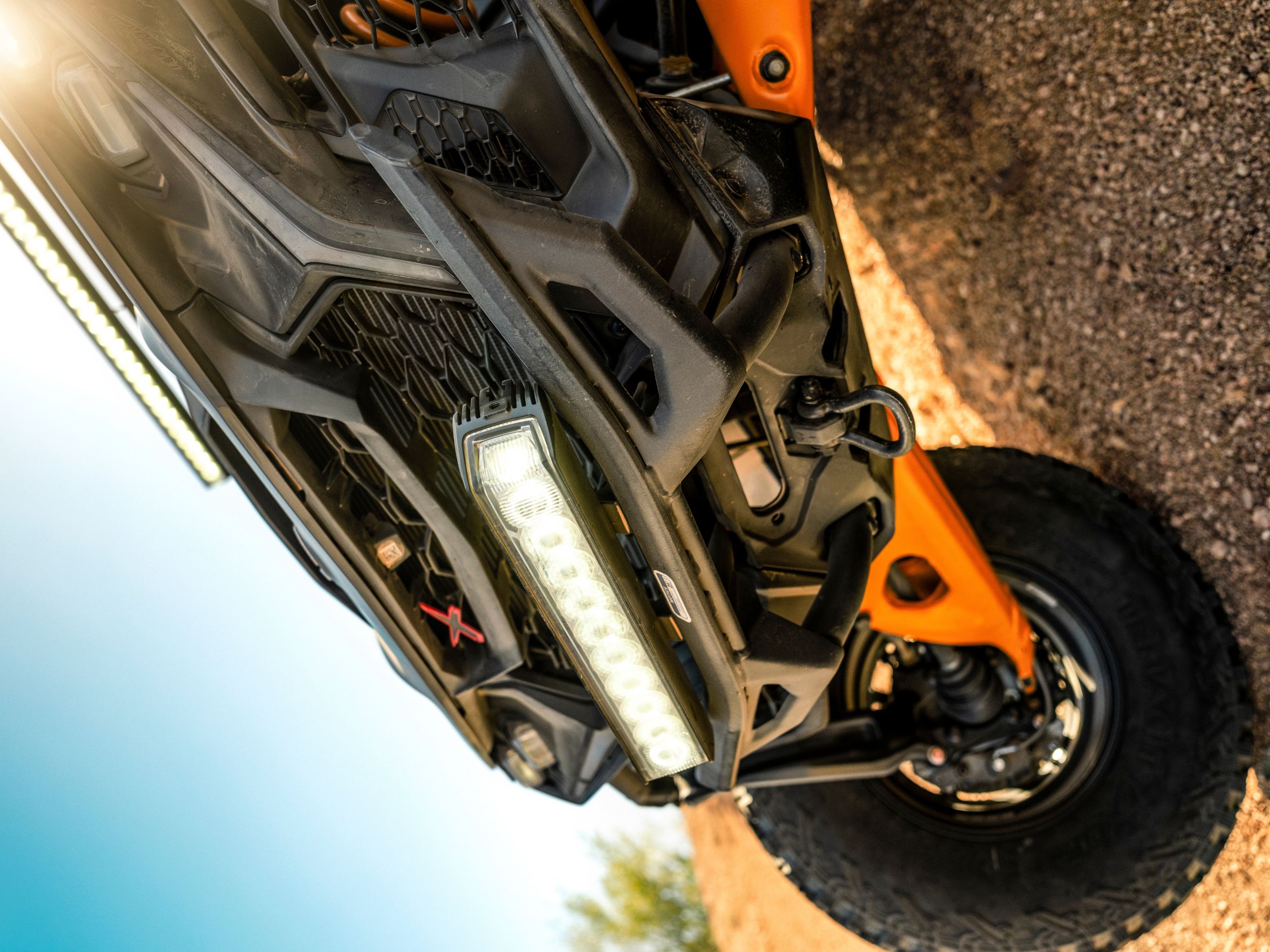 Bumperstandpunt van het 2027 Can-Am Maverick MAX X-RS SxS