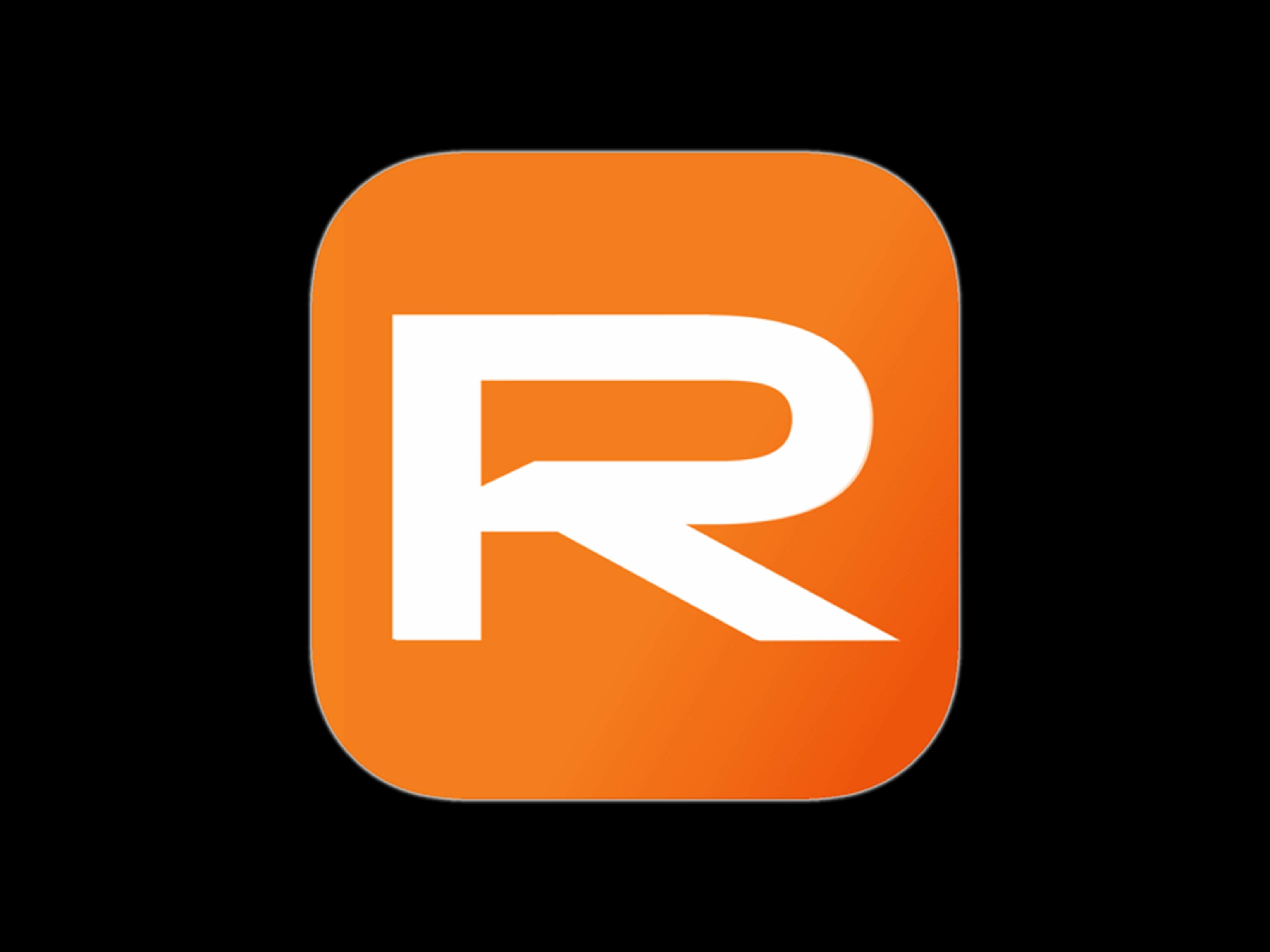 Het logo van de Rever-app