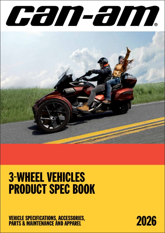 3-wheel vehicles product spec book