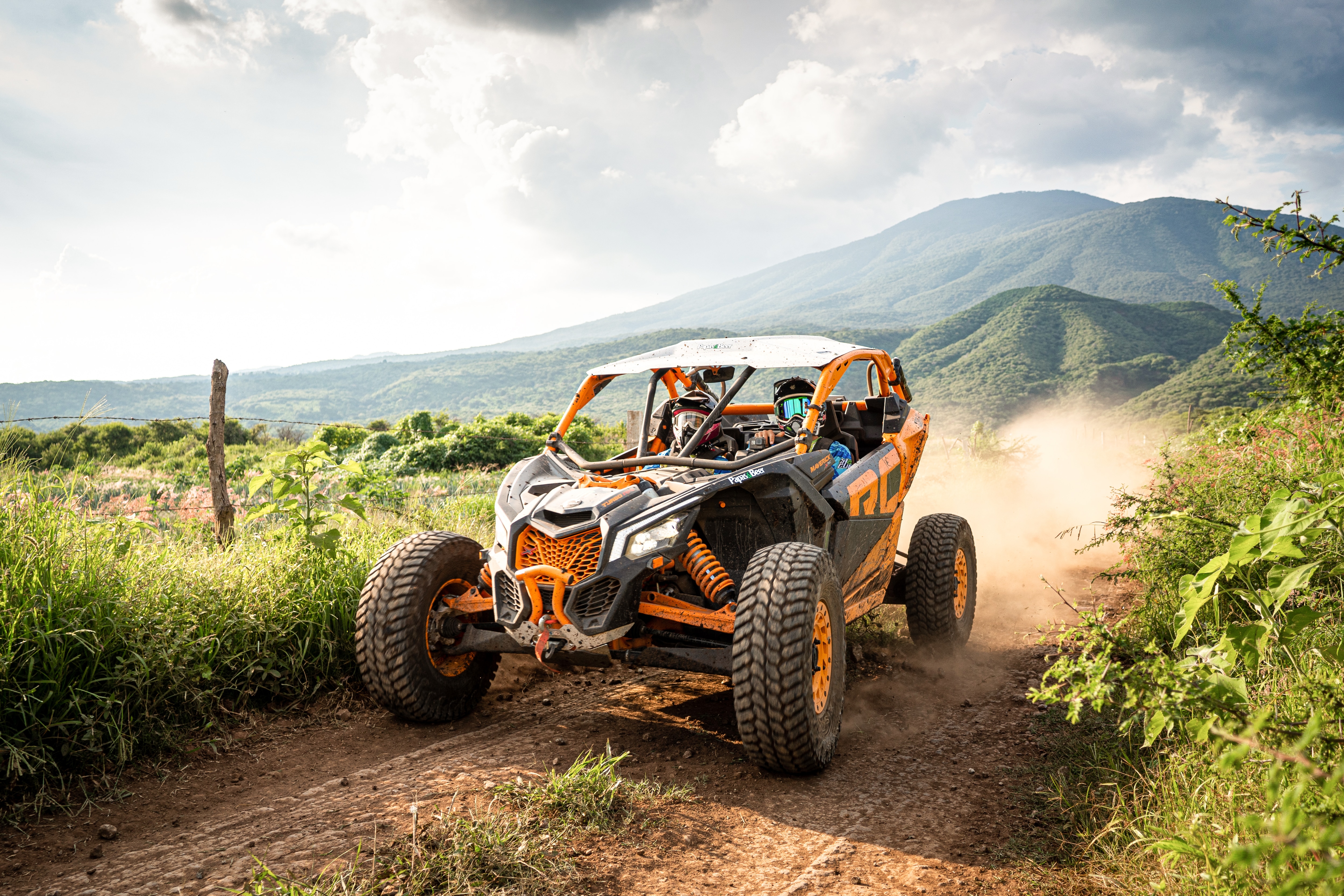 Can-Am Maverick X3 on the off-road trails
