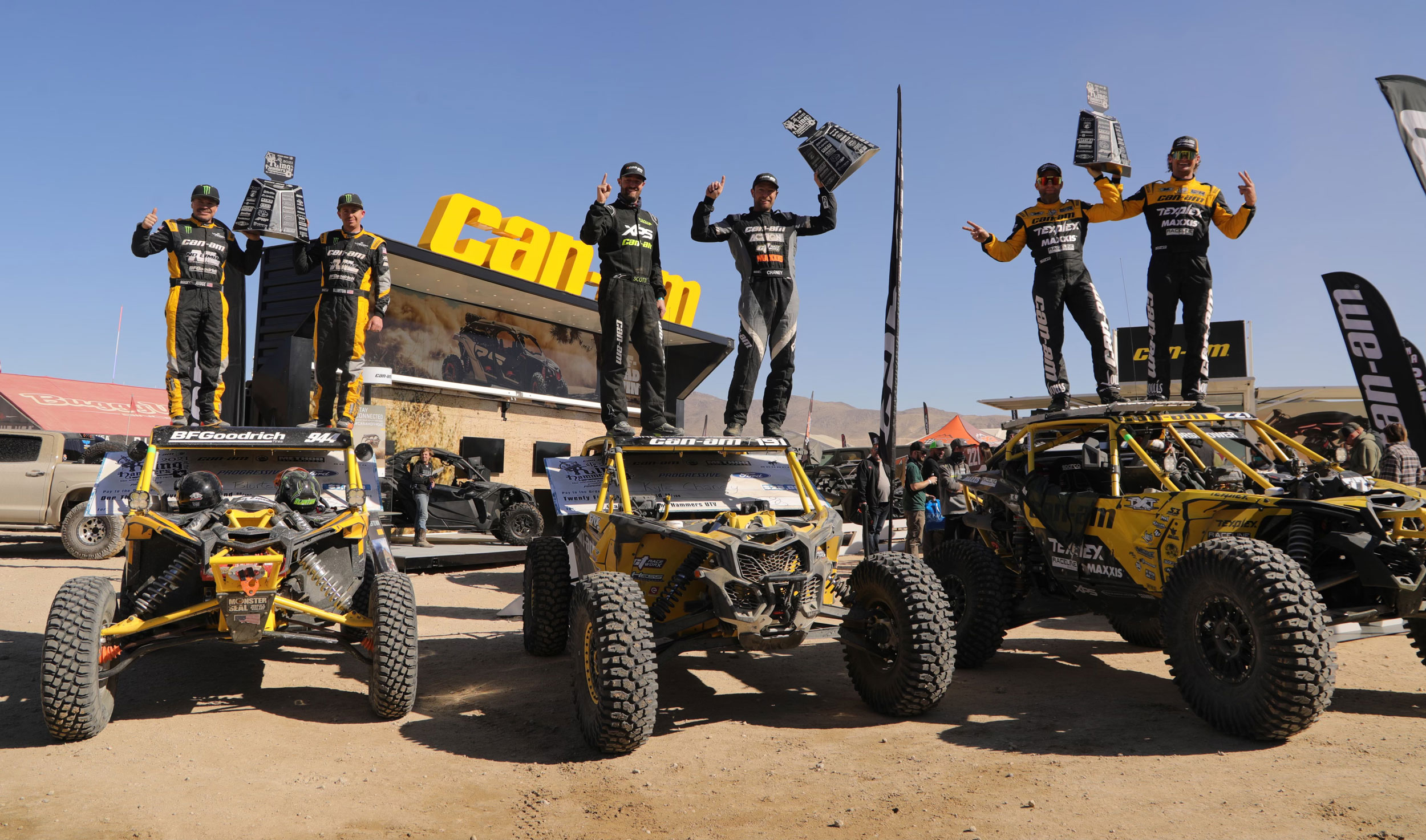 2021 King of the hammers Can-Am podium win
