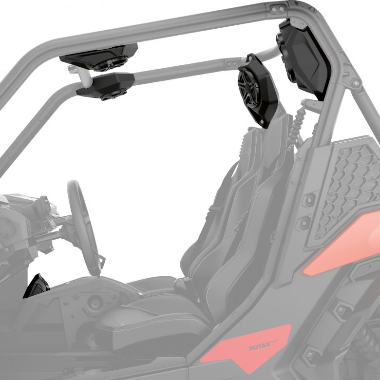 Complete Wet Sounds Audio System for Can-Am Maverick Sport side-by-side