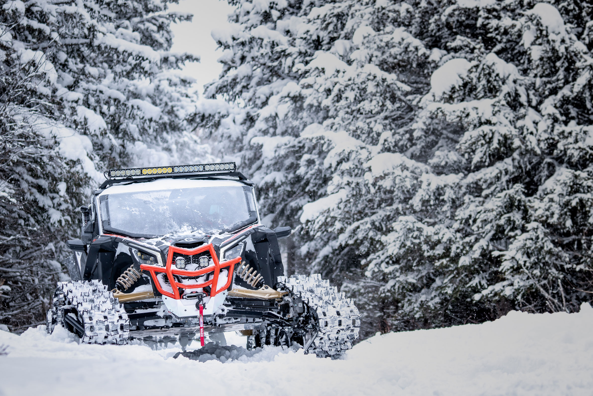 Using An ATV Or UTV For Plowing Snow & Winter Riding - Can-Am Off-Road