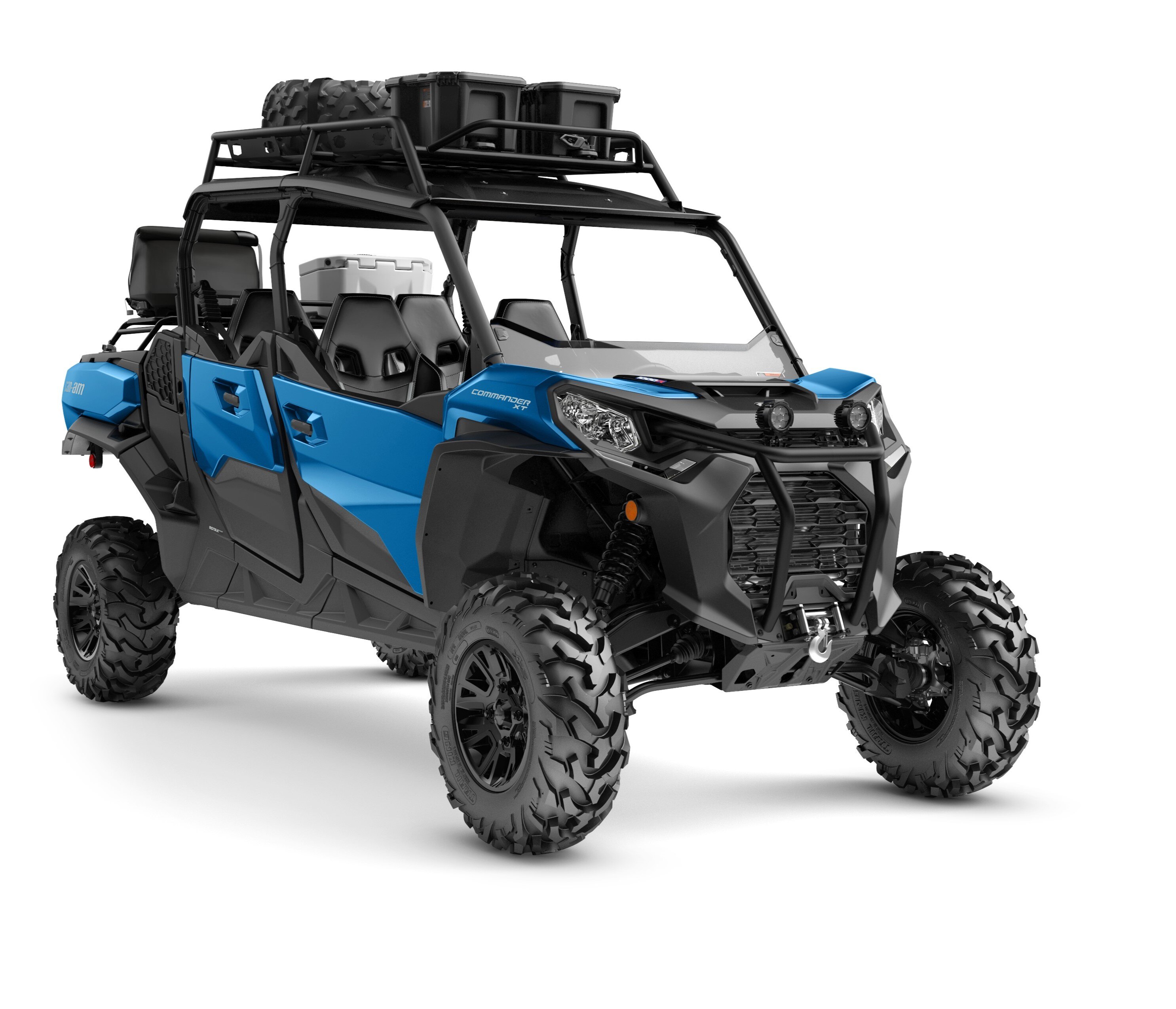 Can-Am Commander side-by-side accessorized for expedition