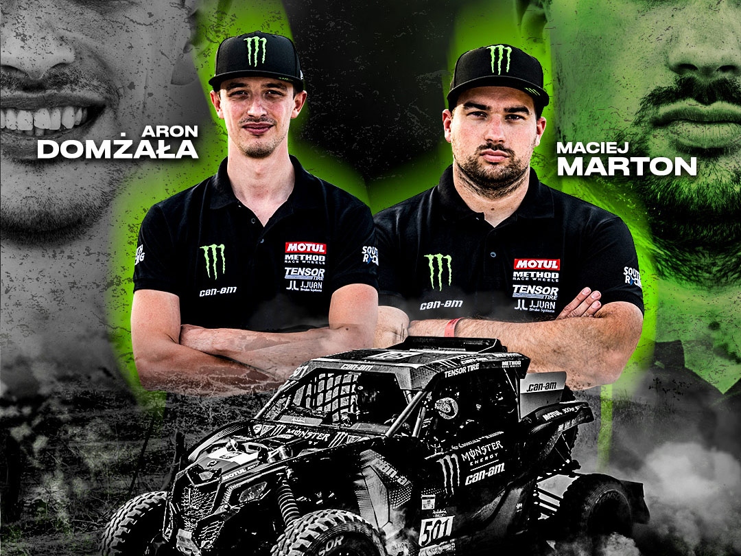 Monster Energy Can-Am racers joining the team this year