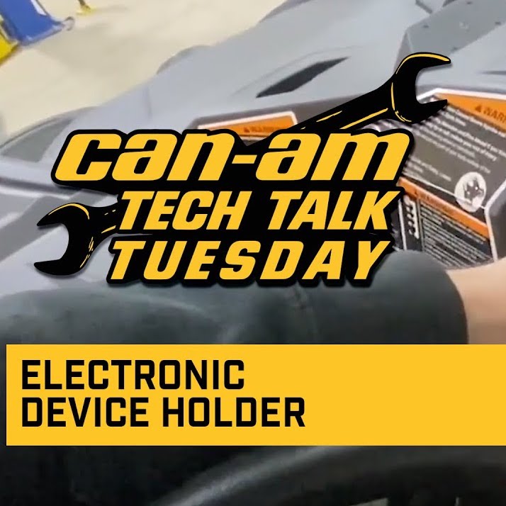 Electronic Device Holder for Can-Am Maverick Trail or Maverick Sport