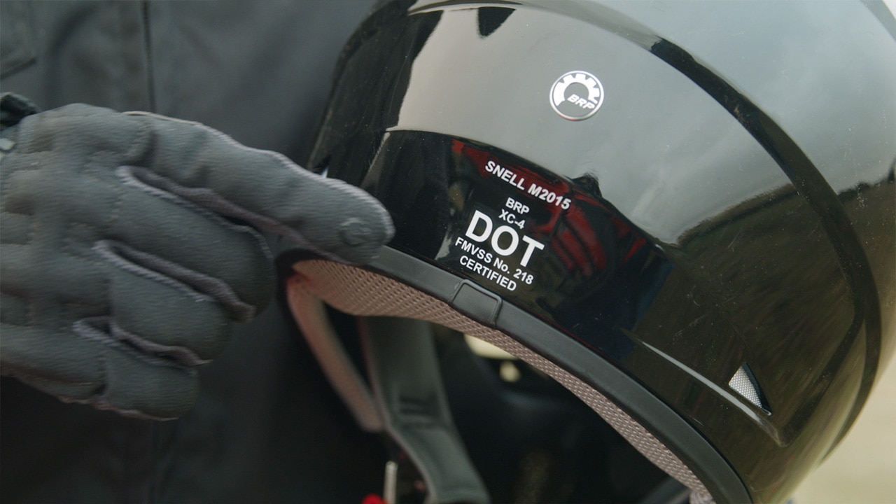 What is a DOT certified helmet?
