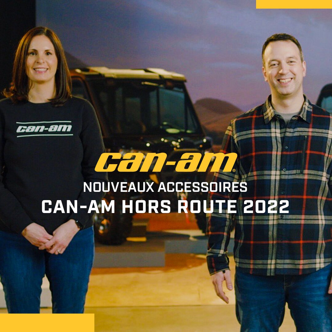 Nouveaux Accessoires Can-Am Hors Route 2022