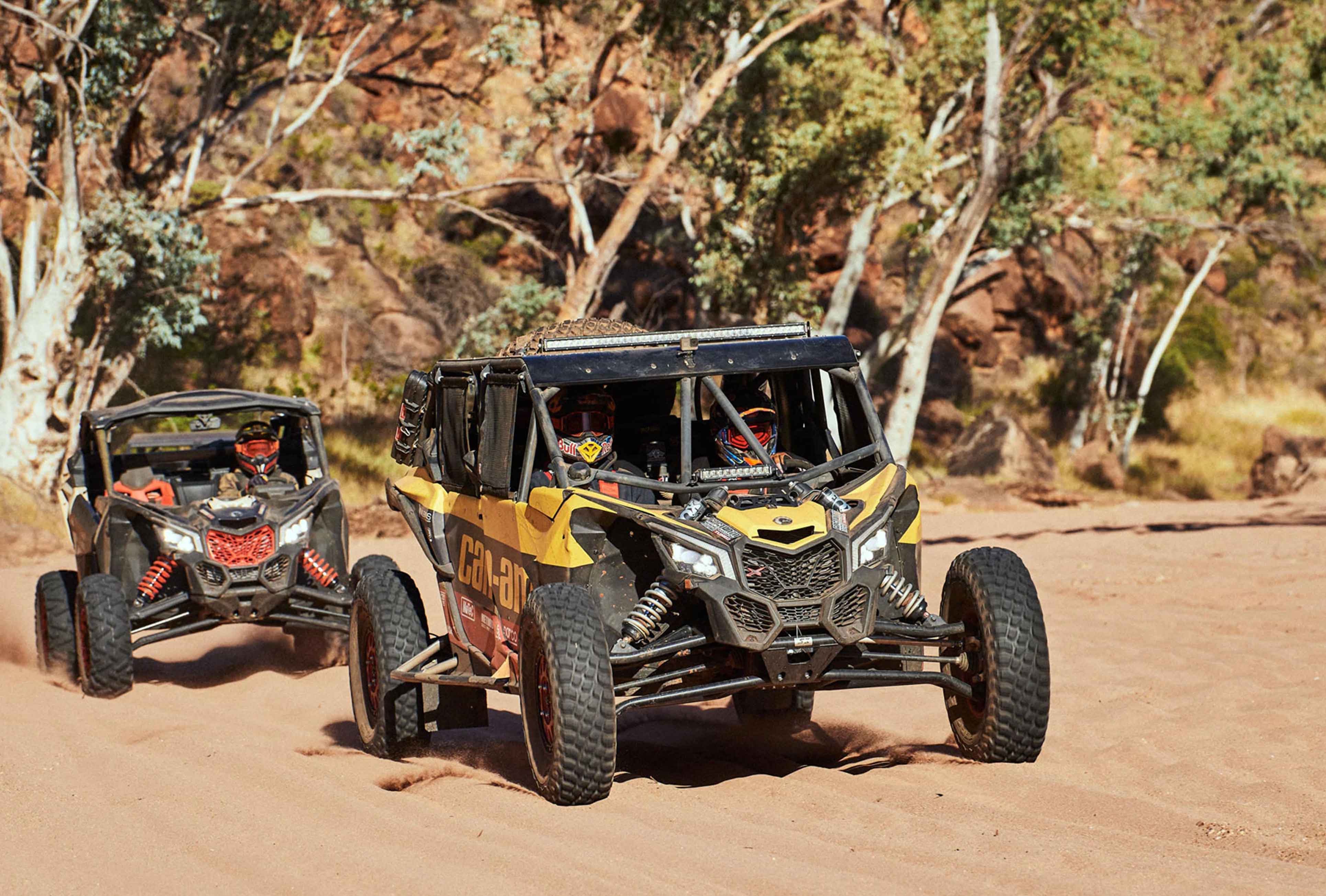 Toby Price and three of his mate set off on an unforgettable adventure through Australia's famous Red Centre.