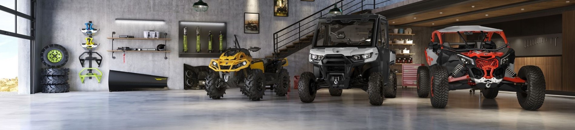 Can-Am Off-Road customize vehicle configurator