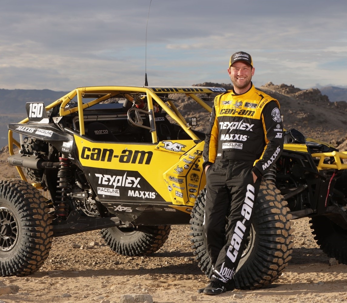 Hunter Miller Can-Am jinete a King of the hammers