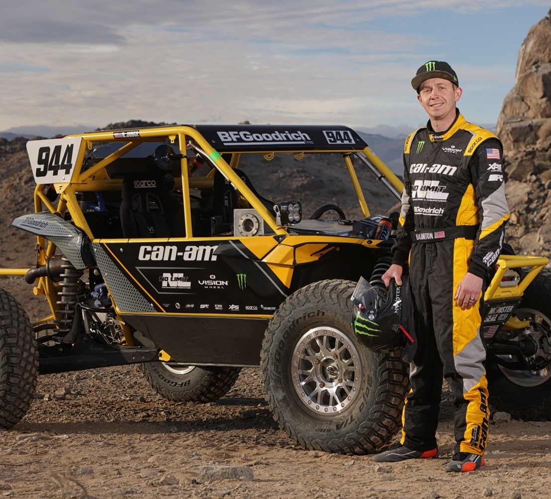 Phil Blurton Can-Am jinete a King of the hammers