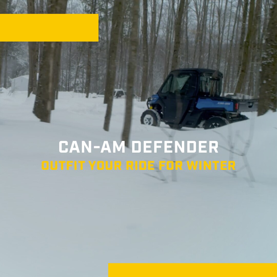 Winter sugar shack work with the help of a Defender