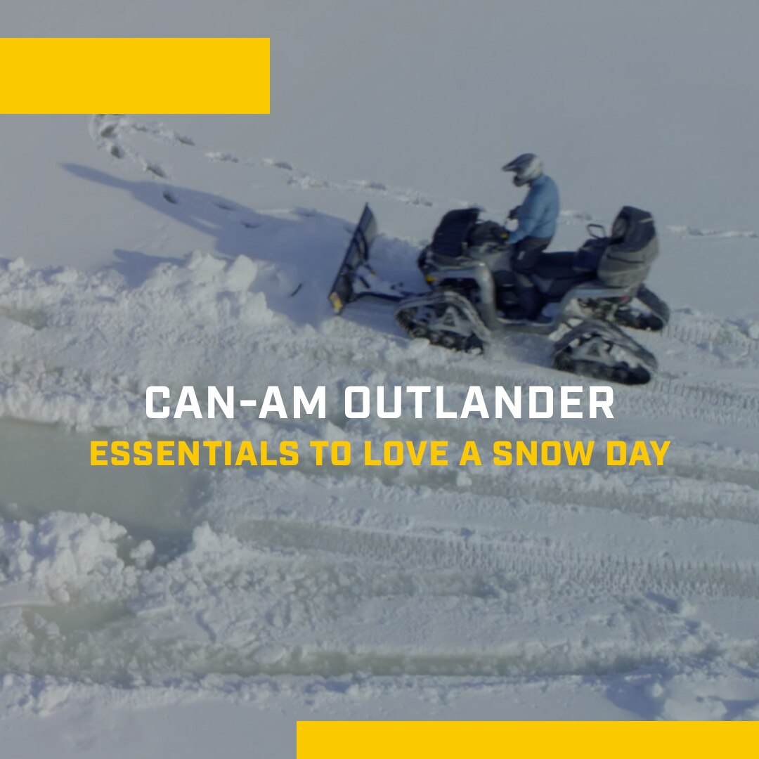 Outlander equipped winter accessories in action