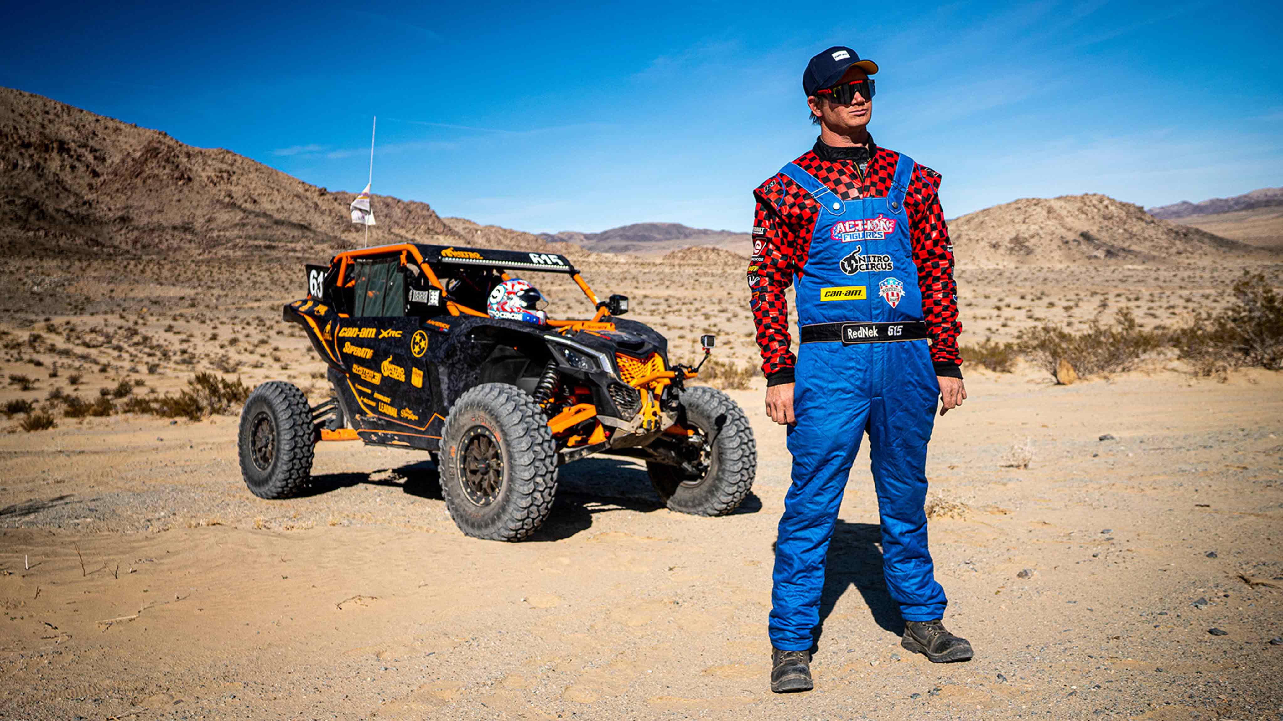 Man with Can-Am Off-Road side-by-side