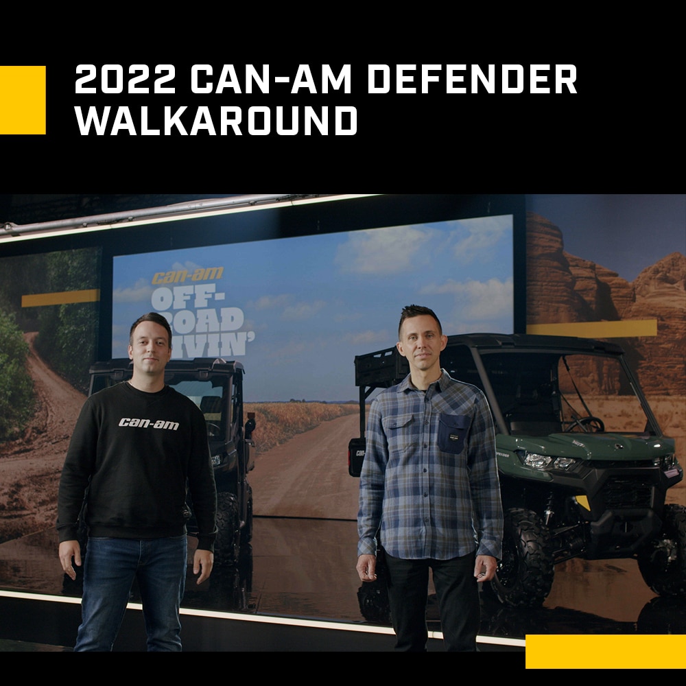 2022 Can-Am Defender Walkaround
