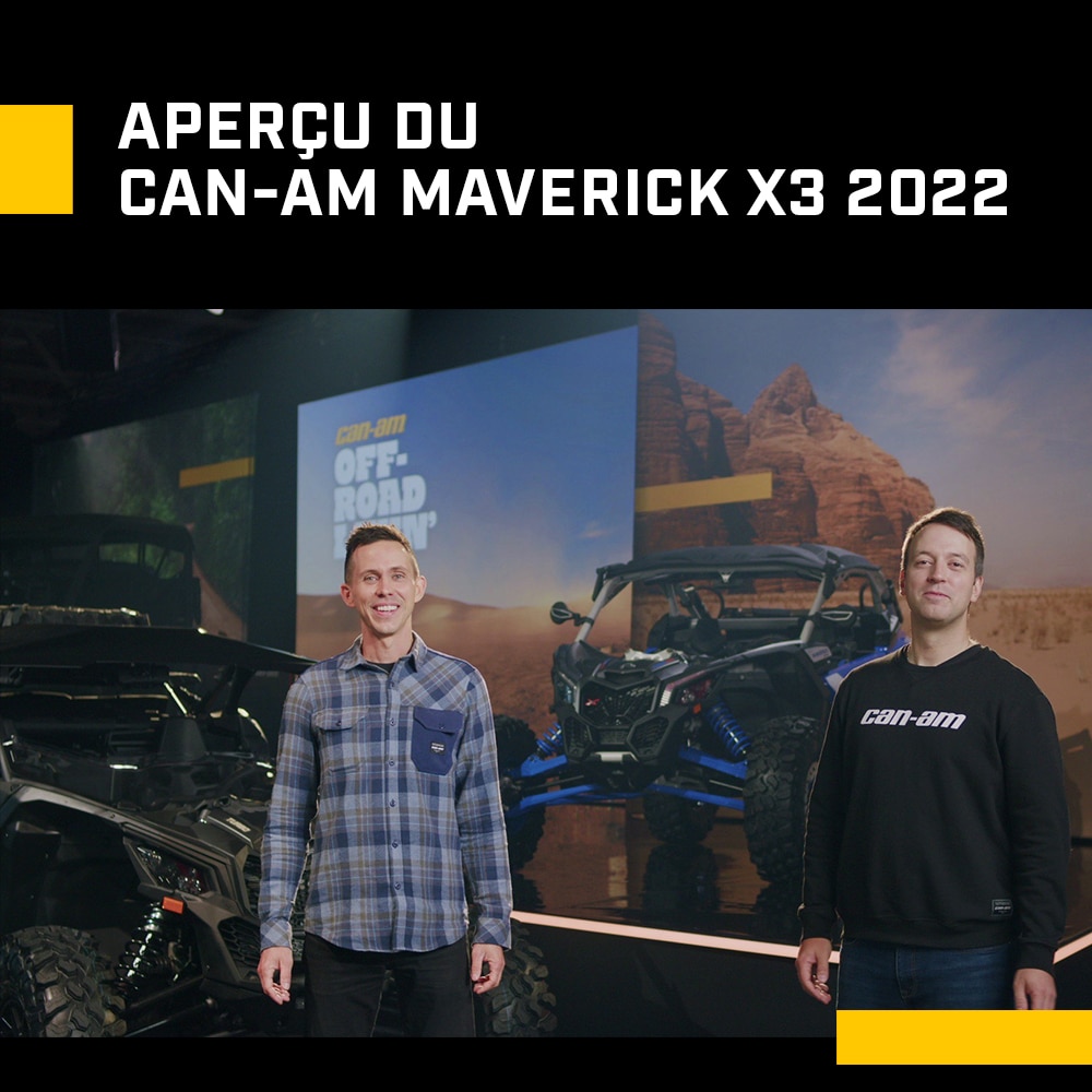 Aperçu du Can-Am Maverick X3 2022 