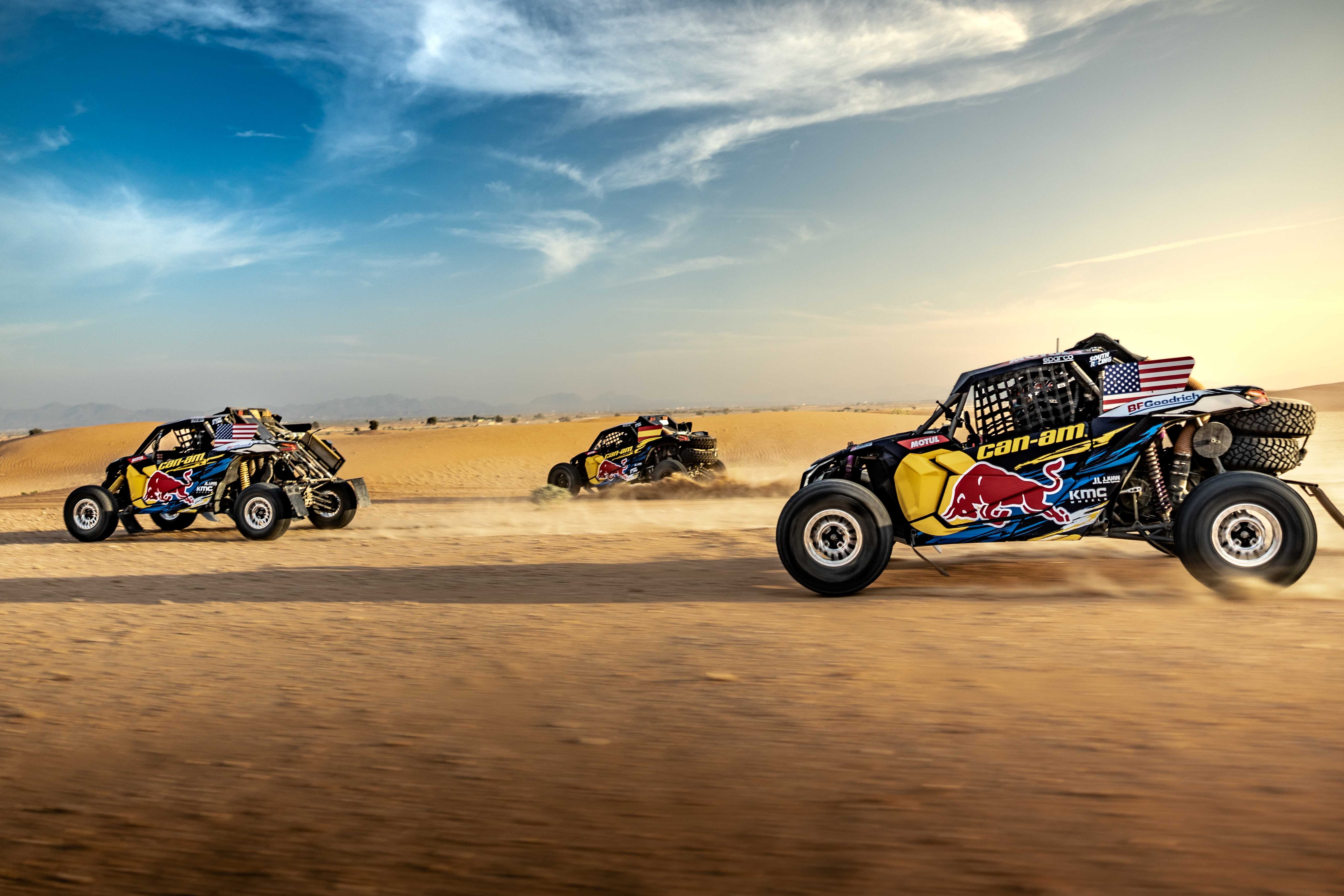 South Racing Can-Am Off-Road Maverick X3 Team gagnant Dakar 2023 en Arabie saoudite