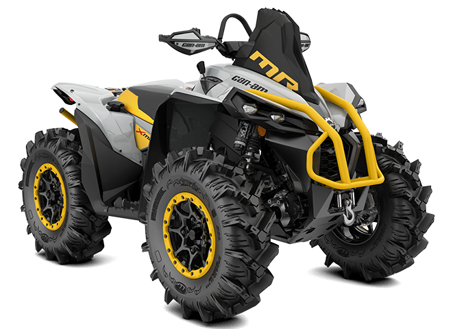 Additional LED headlights for ATV Can-Am Outlander 1000