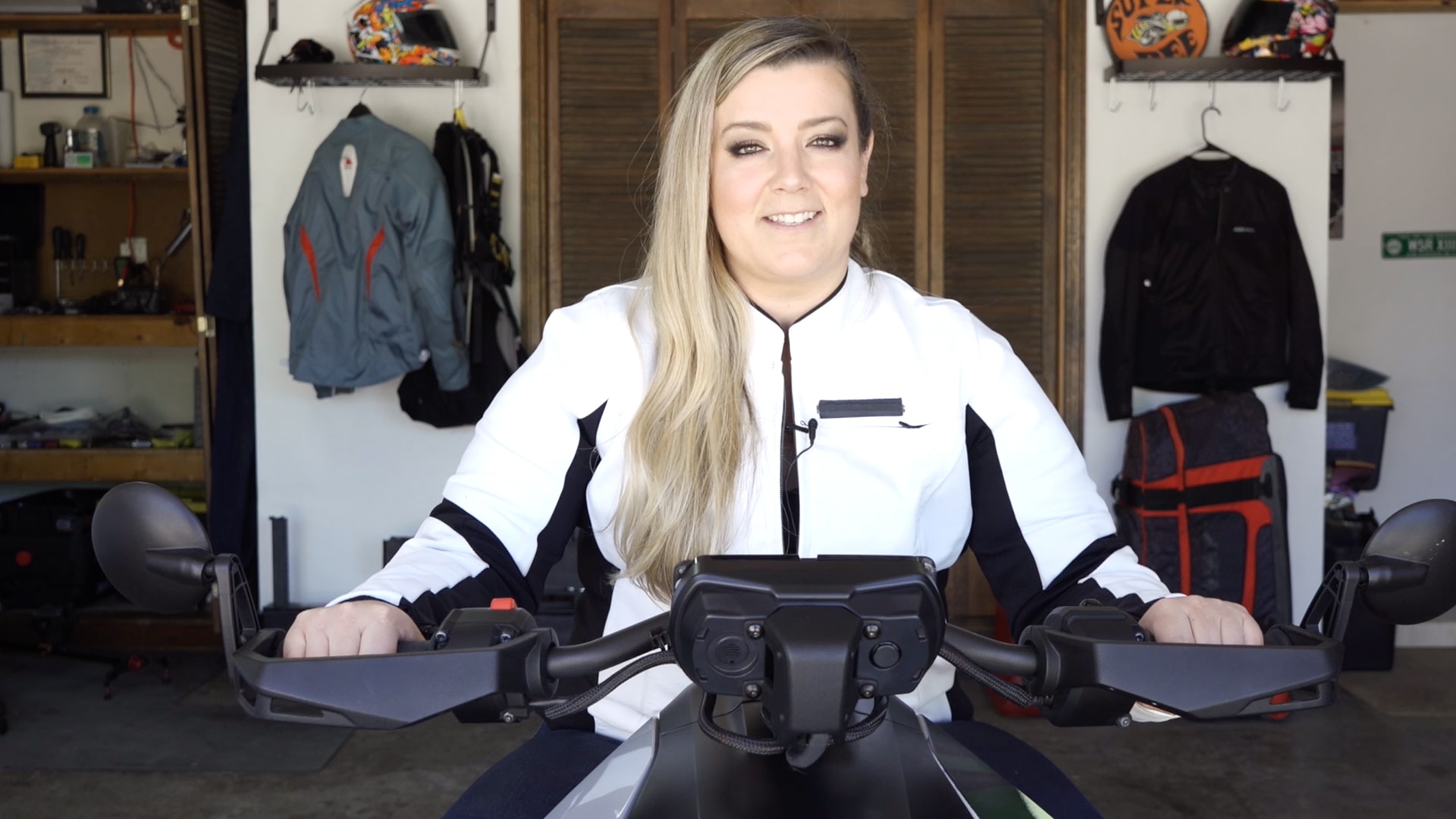 Brittany Morrow sitting on her Can-Am Ryker