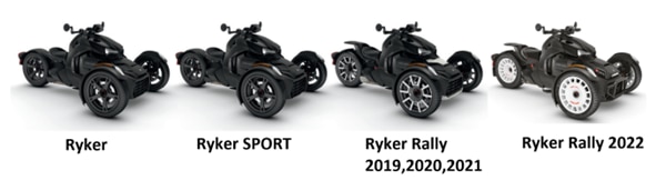 対象車両 2019,2020,2021,2022年モデルのRYKER