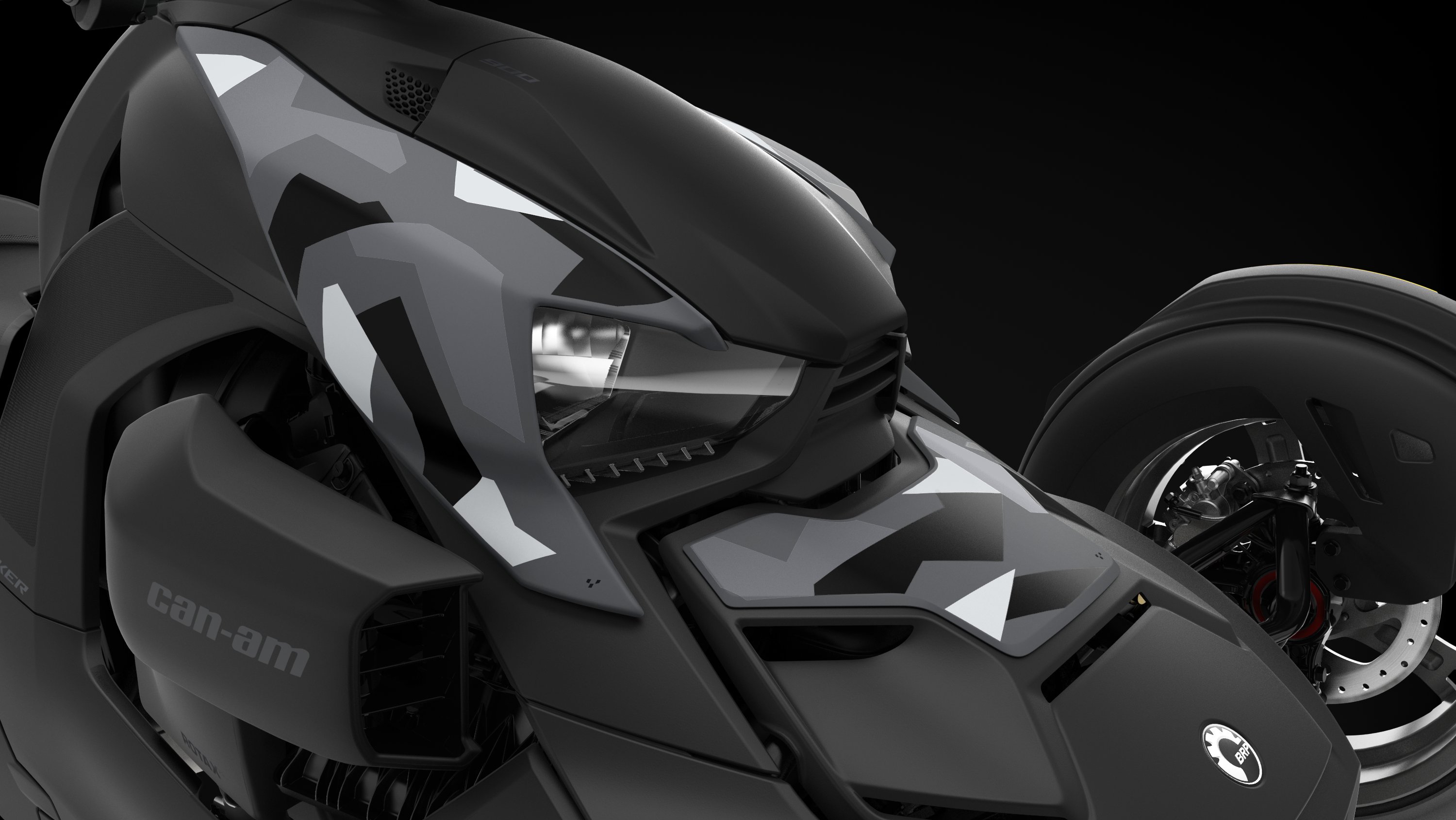 Can-Am Ryker Urban Camo exclusive panels
