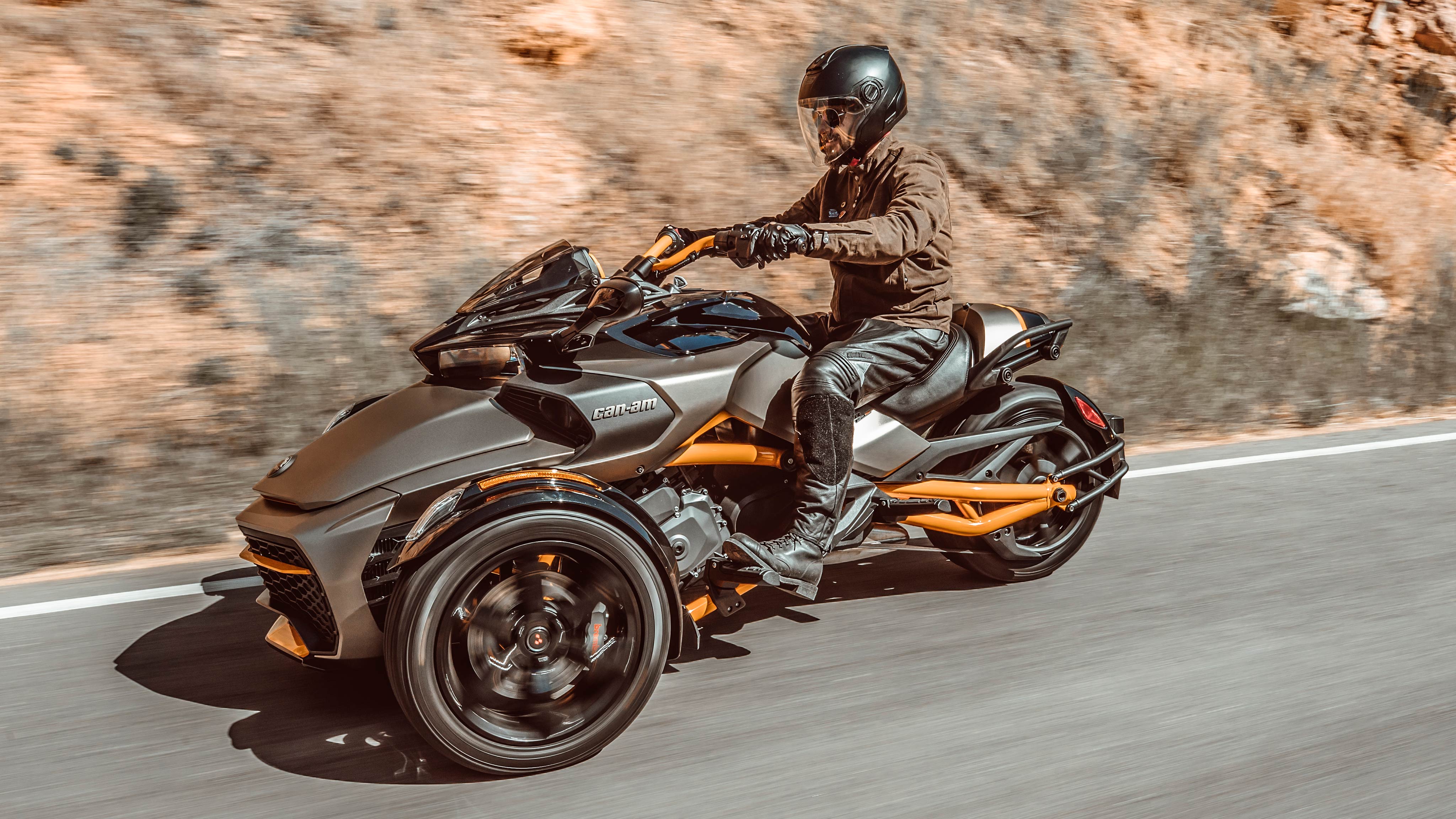 Man riding on a Can-Am Spyder F3-S Special Series