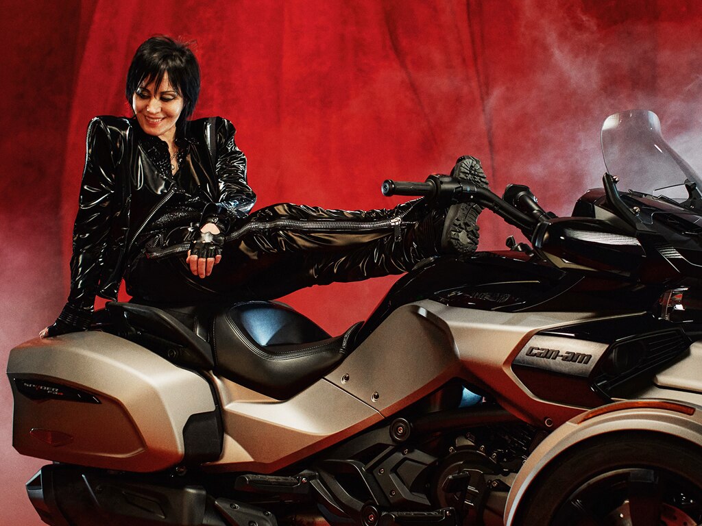 Joan Jett Woman Rider Why I Ride Can Am On Road 