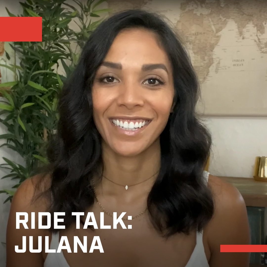 Woman talks about riding