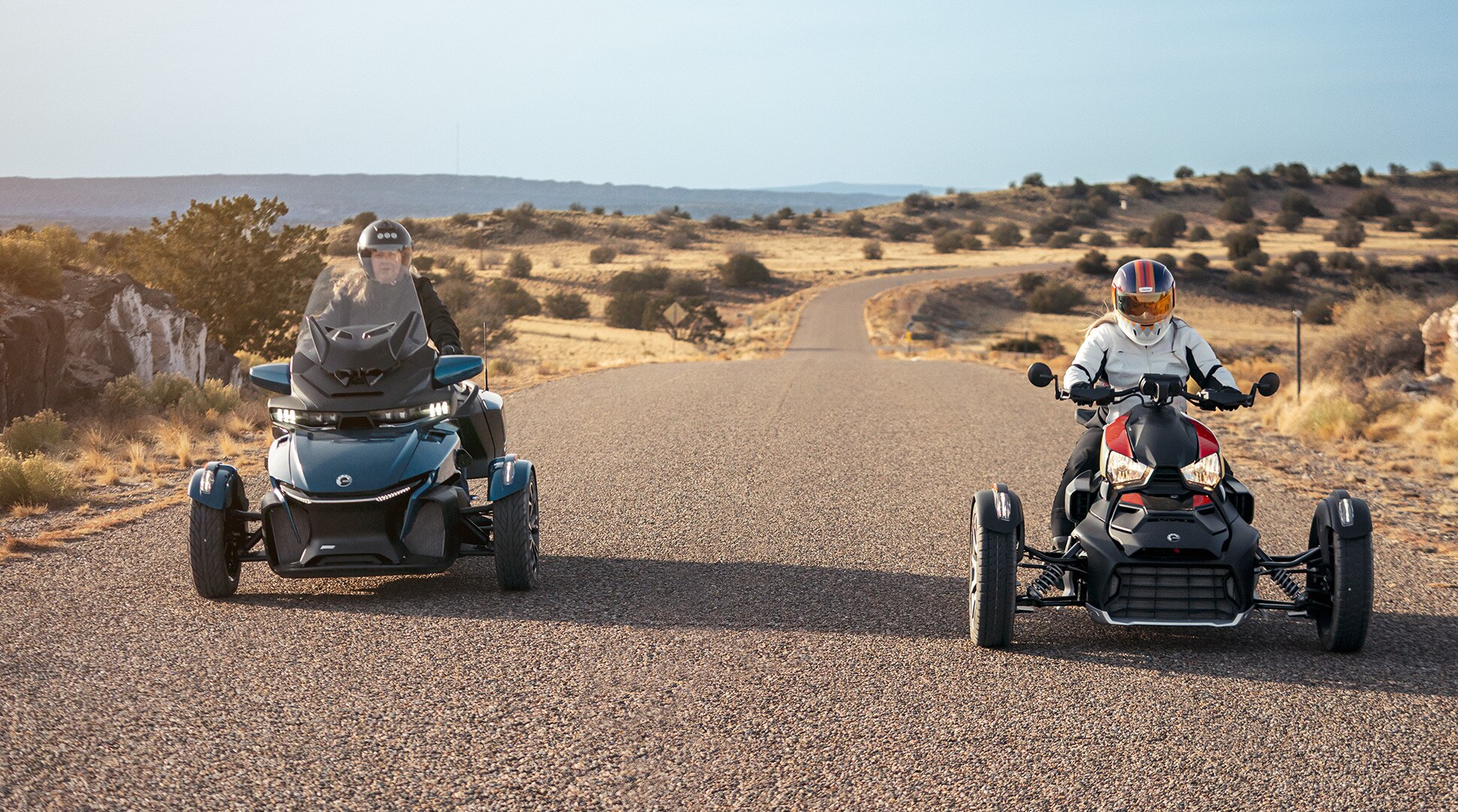 Can-Am On-Road vehicles side by side
