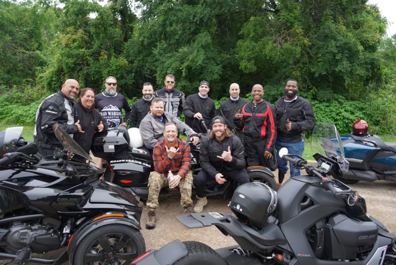Road Warrior Foundation ride 2021 crew