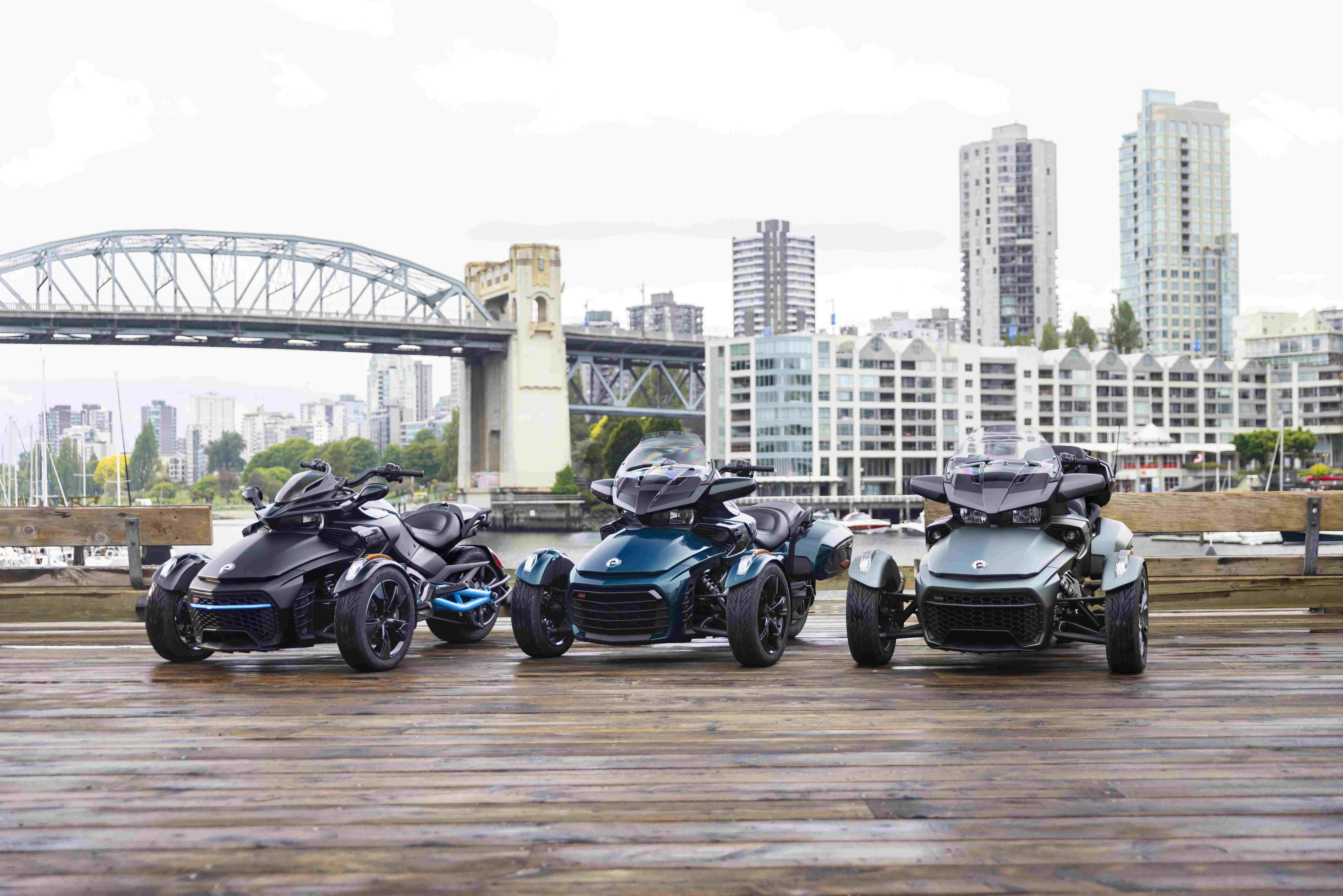 2023 Can-Am Spyder F3 Family Shoot