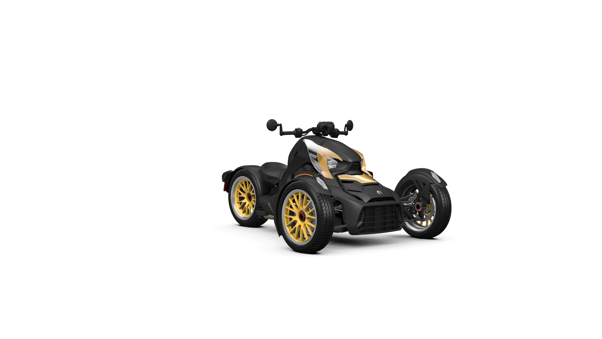 Can-Am Ryker Rally 2023 con pannelli Gold Rush