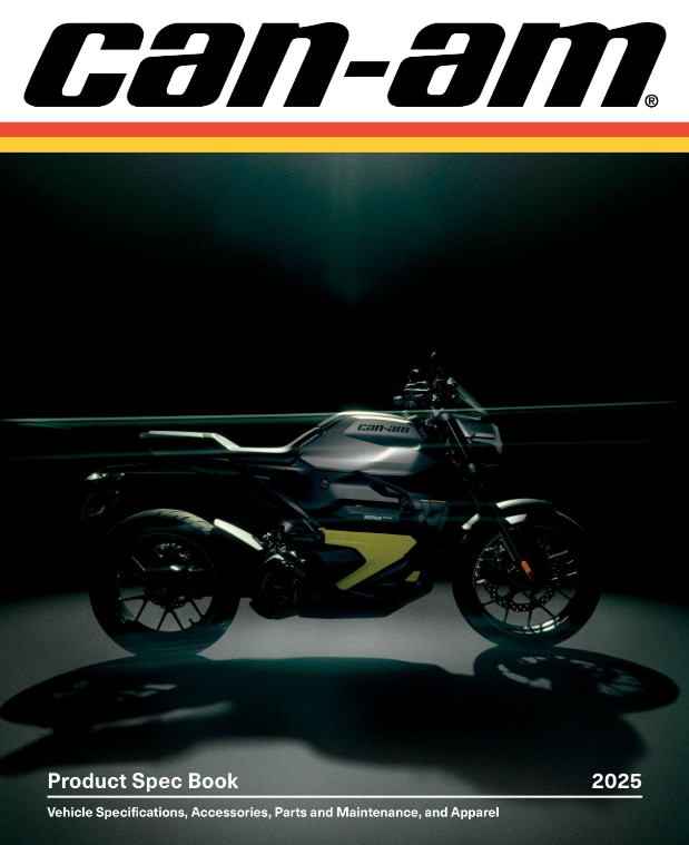 2025 Motorcycles Spec Book Cover