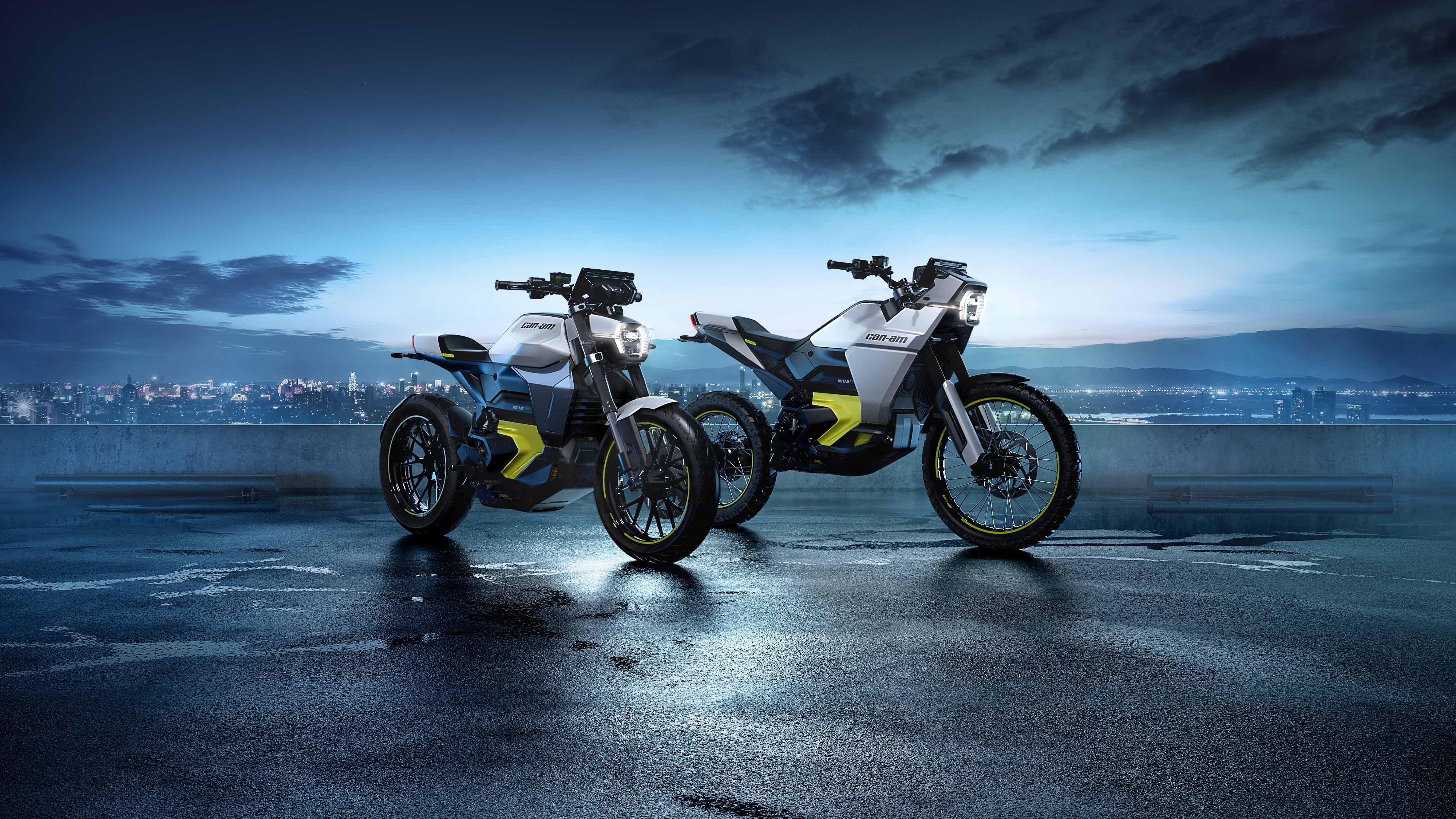 Nuove motociclette elettriche: Can-Am Pulse e Can-Am Origin